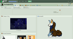 Desktop Screenshot of howlingwolf555.deviantart.com