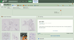 Desktop Screenshot of dolares12.deviantart.com