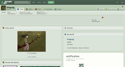 Desktop Screenshot of bingung.deviantart.com