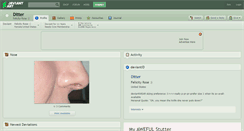 Desktop Screenshot of ditter.deviantart.com