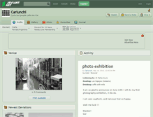 Tablet Screenshot of carlunchi.deviantart.com