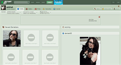 Desktop Screenshot of ankhet.deviantart.com