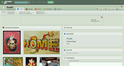 Desktop Screenshot of preetk.deviantart.com