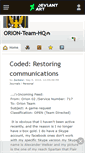 Mobile Screenshot of orion-team-hq.deviantart.com