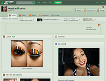 Tablet Screenshot of messicanrooster.deviantart.com