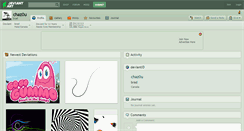 Desktop Screenshot of chaz0u.deviantart.com