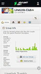 Mobile Screenshot of linelink-club.deviantart.com