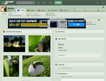 Tablet Screenshot of bbshy.deviantart.com