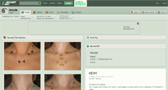 Desktop Screenshot of moude.deviantart.com