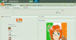 Desktop Screenshot of aph-ireland.deviantart.com