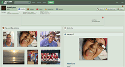 Desktop Screenshot of mareluna.deviantart.com