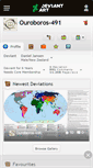 Mobile Screenshot of ouroboros-491.deviantart.com