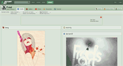 Desktop Screenshot of f-red.deviantart.com