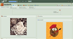 Desktop Screenshot of meanbean06.deviantart.com