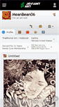 Mobile Screenshot of meanbean06.deviantart.com