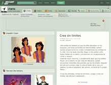 Tablet Screenshot of charss.deviantart.com