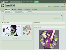 Tablet Screenshot of eyepatchswag.deviantart.com