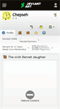 Mobile Screenshot of chepseh.deviantart.com