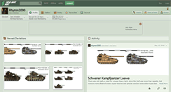 Desktop Screenshot of khyron2000.deviantart.com