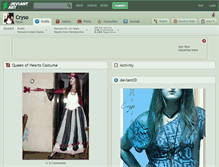 Tablet Screenshot of cryso.deviantart.com