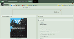 Desktop Screenshot of ecliptics.deviantart.com