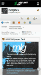 Mobile Screenshot of ecliptics.deviantart.com