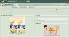 Desktop Screenshot of prettyliittlemoon.deviantart.com