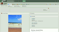 Desktop Screenshot of madalici.deviantart.com