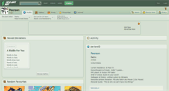 Desktop Screenshot of peerson.deviantart.com