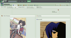 Desktop Screenshot of ladyjessien.deviantart.com