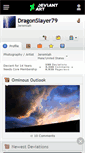 Mobile Screenshot of dragonslayer79.deviantart.com