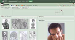 Desktop Screenshot of kellisson.deviantart.com