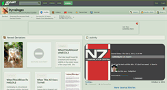 Desktop Screenshot of dyrradegan.deviantart.com