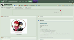 Desktop Screenshot of minamino-hiei.deviantart.com