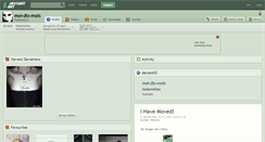 Desktop Screenshot of moi-dix-mois.deviantart.com