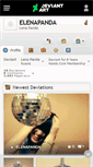 Mobile Screenshot of elenapanda.deviantart.com