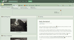 Desktop Screenshot of phantomnova.deviantart.com