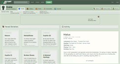 Desktop Screenshot of enskie.deviantart.com