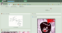 Desktop Screenshot of dessertx.deviantart.com