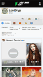 Mobile Screenshot of lorddryp.deviantart.com