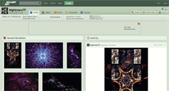 Desktop Screenshot of nightmaretf.deviantart.com