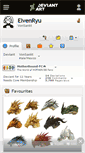 Mobile Screenshot of elvenryu.deviantart.com