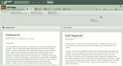 Desktop Screenshot of calivinguy.deviantart.com