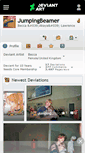 Mobile Screenshot of jumpingbeamer.deviantart.com