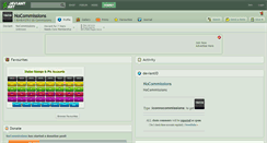 Desktop Screenshot of nocommissions.deviantart.com