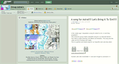Desktop Screenshot of group-astral.deviantart.com