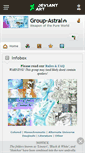 Mobile Screenshot of group-astral.deviantart.com