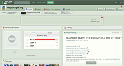 Desktop Screenshot of megaspongekang.deviantart.com