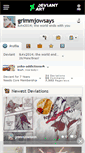 Mobile Screenshot of grimmjowsays.deviantart.com