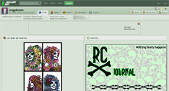 Desktop Screenshot of megoboom.deviantart.com